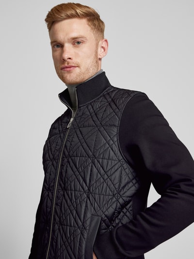 Peek & Cloppenburg JOOP! CollectionSweatjacke mit Reißverschluss in black Kostenlose Rückgabe