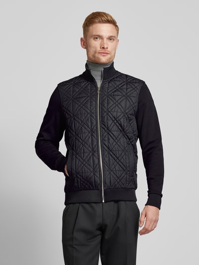 Peek & Cloppenburg JOOP! CollectionSweatjacke mit Reißverschluss in black Kostenlose Rückgabe