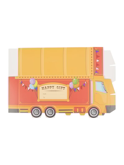 Peek & Cloppenburg DonkeyUnisex Geschenkbox mit Zirkusmotiven in hellrot Bis zu 65% Rabatt