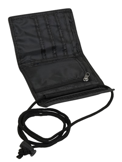 Peek & Cloppenburg camel activePortemonnaie mit Schulterriemen in black Begrenzt auf 3 Tage