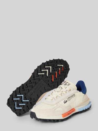 Peek & Cloppenburg LacosteLedersneaker mit Label-Prints Modell 'ELITE ACTIVE' in offwhite Black Friday
