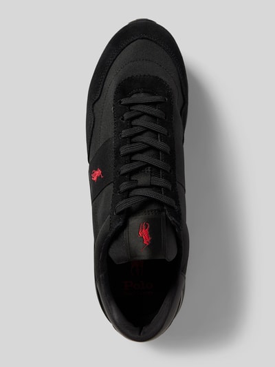 Peek & Cloppenburg Polo Ralph LaurenSneaker mit Logo-Stitching Modell 'TRAIN 89' in black Osterangebot