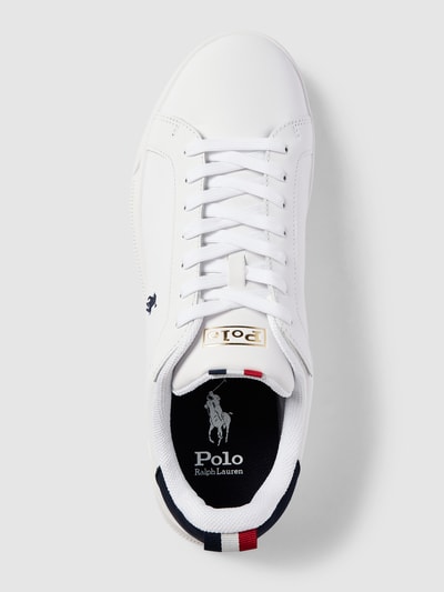 Peek & Cloppenburg Polo Ralph LaurenSneaker aus echtem Leder in weiss Vatertagsangebot