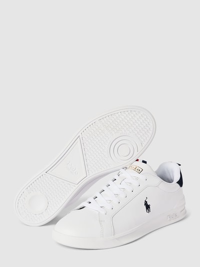Peek & Cloppenburg Polo Ralph LaurenSneaker aus echtem Leder in weiss Vatertagsangebot