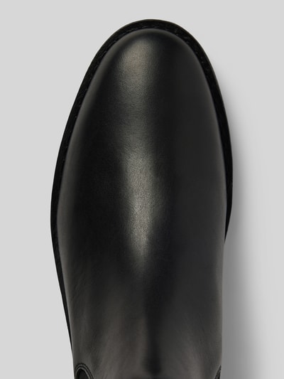 Peek & Cloppenburg Polo Ralph LaurenChelsea Boots aus Leder mit Label-Detail Modell 'TALAN' in black Lagerräumung