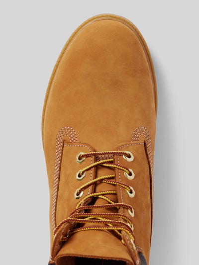 Peek & Cloppenburg TimberlandSchnürboots aus Leder mit Logo-Prägung in sand Top Angebot