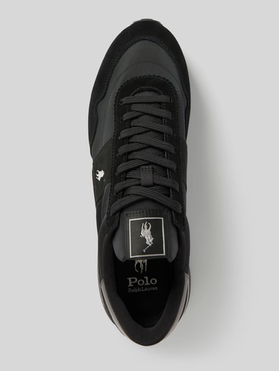 Peek & Cloppenburg Polo Ralph LaurenSneaker mit Logo-Print Modell 'TRAIN 89' in black Zeitlich begrenztes Angebot