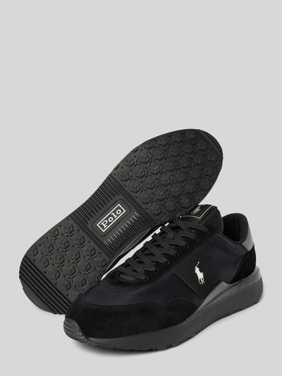 Peek & Cloppenburg Polo Ralph LaurenSneaker mit Logo-Print Modell 'TRAIN 89' in black Zeitlich begrenztes Angebot