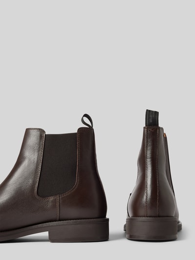 Peek & Cloppenburg SELECTED HOMMEChelsea Boots mit elastischen Einsätzen Modell 'JOSEPH' in mittelbraun Blitzangebot
