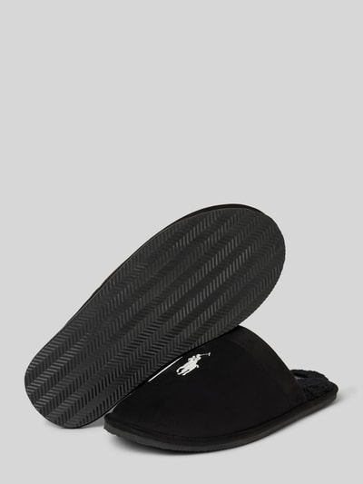 Peek & Cloppenburg Polo Ralph LaurenSlides mit Logo-Stitching Modell 'KLARENCE' in black Bestseller
