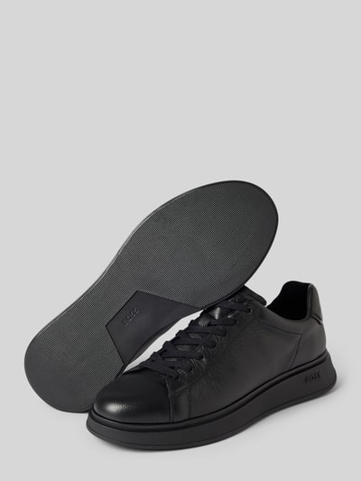 Peek & Cloppenburg BOSSSneaker mit Schnürverschluss Modell 'Bulton' in black Räumungsverkauf