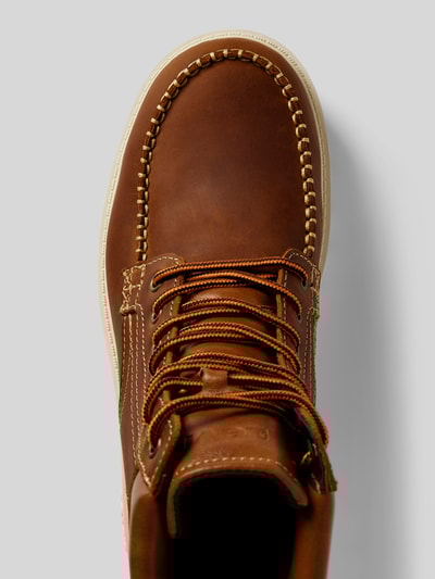 Peek & Cloppenburg Levi’s® Acc.Boots aus Leder mit Schnürung Model 'ABNER' in mittelbraun Kauf eins, bekomm eins gratis