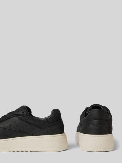 Peek & Cloppenburg CopenhagenLedersneaker mit Label-Detail in black Neueste Stile