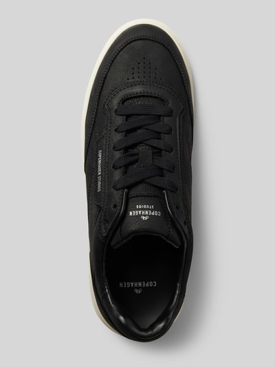Peek & Cloppenburg CopenhagenLedersneaker mit Label-Detail in black Neueste Stile