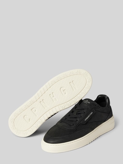 Peek & Cloppenburg CopenhagenLedersneaker mit Label-Detail in black Neueste Stile