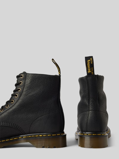 Peek & Cloppenburg Dr. MartensSchürboots aus Leder mit Innenfutter in black Letzter Tag