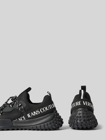 Peek & Cloppenburg Versace Jeans CoutureSneaker mit Label-Print Modell 'FONDO HYBER' in black Zeitbegrenzte Promotion