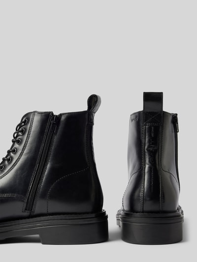 Peek & Cloppenburg GantBoots aus Leder mit Reißverschluss Modell 'Boggar' in black Bis zu 65% Rabatt