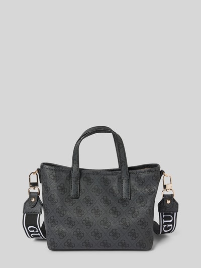 Peek & Cloppenburg GuessHandtasche mit Label-Details Modell 'LATONA' in anthrazit melange Speichern exportieren