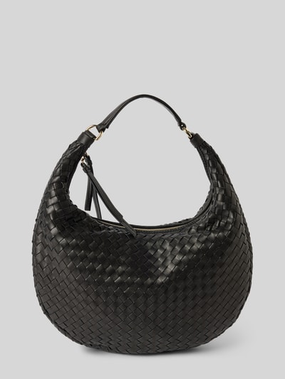 Peek & Cloppenburg AbroHandtasche in Flecht-Optik Modell 'NANA' in black Auslauf