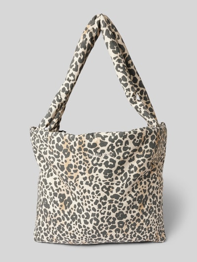 Peek & Cloppenburg STUDIO NOOSHandtasche mit Label-Stitching in sand Schlussverkauf