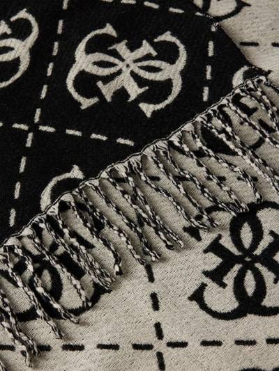 Peek & Cloppenburg GuessSchal mit Logo-Stitching in black Meist gekauft