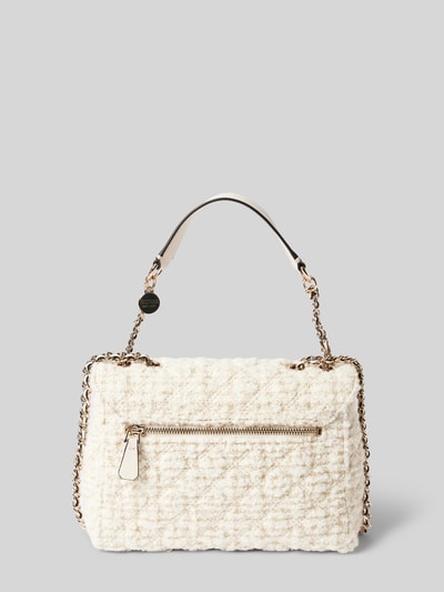 Peek & Cloppenburg GuessHandtasche mit Label-Applikation Modell 'GIULLY 2' in offwhite Rabatt