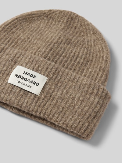 Peek & Cloppenburg MADS NØRGAARDMütze mit Label-Detail Modell 'Tosca' in beige Flash Sale