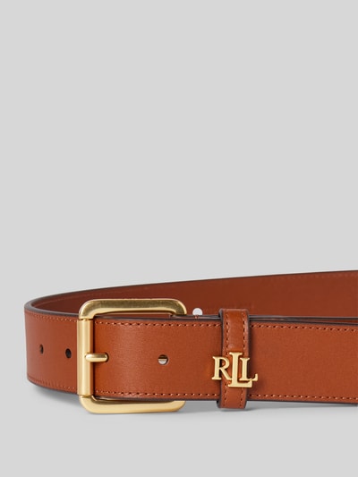 Peek & Cloppenburg Lauren Ralph LaurenGürtel mit Dornschließe und Label-Detail in cognac Weihnachtsangebot