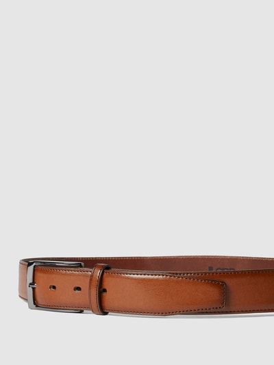 Peek & Cloppenburg Lloyd Men's BeltsLedergürtel mit Dornschließe aus Metall in cognac Vatertagsangebot