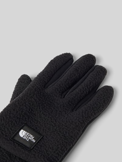 Peek & Cloppenburg The North FaceHandschuhe mit Label-Patch Modell 'FLEESKI' in black Valentinstagsangebot