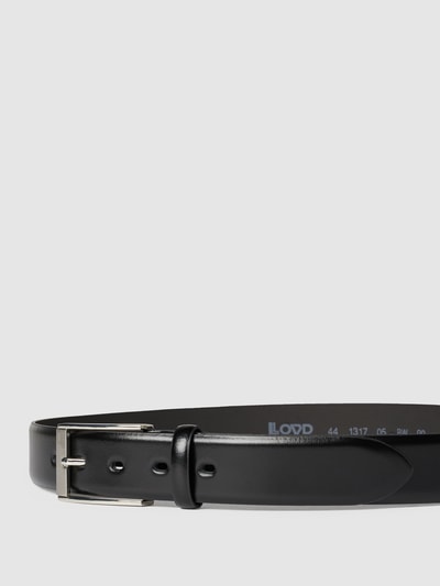 Peek & Cloppenburg Lloyd Men's BeltsLedergürtel mit Dornschließe in black Heißer Verkauf