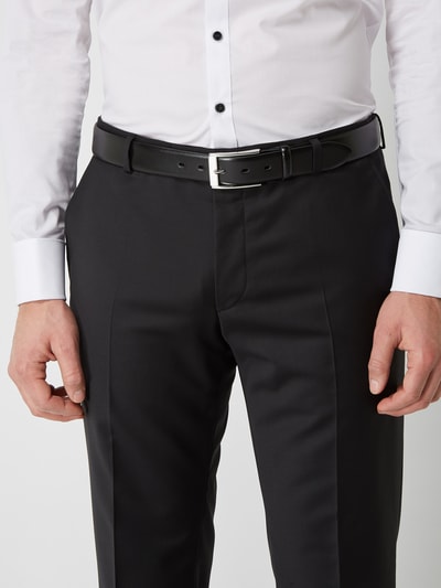 Peek & Cloppenburg Lloyd Men's BeltsLedergürtel mit Dornschließe in black Heißer Verkauf