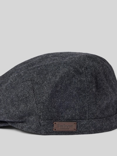 Peek & Cloppenburg BarbourSchiebermütze mit Strukturmuster Modell 'Barlow' in dunkelgrau Neueste Mode