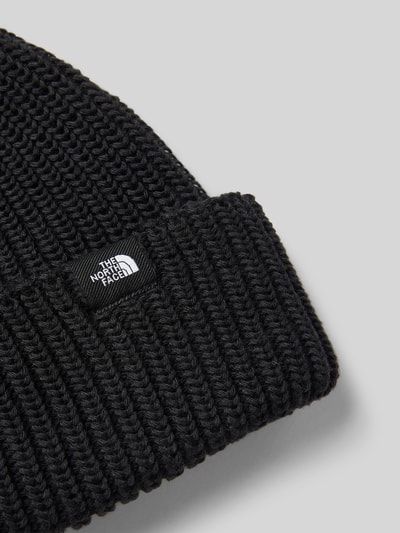 Peek & Cloppenburg The North FaceStrickmütze mit Label-Patch in black Online Outlet