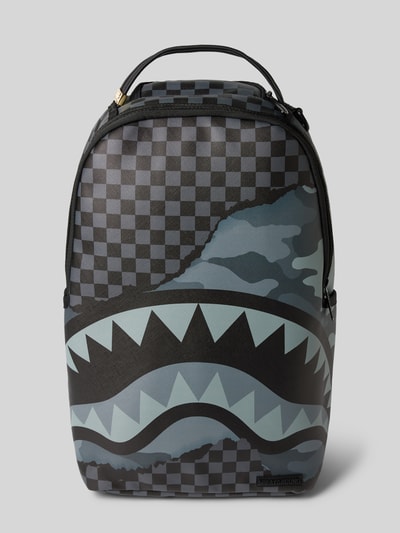 Peek & Cloppenburg SpraygroundRucksack mit Motiv-Print Modell 'SPLIT UP' in anthrazit Zeitlich begrenztes Angebot