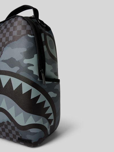 Peek & Cloppenburg SpraygroundRucksack mit Motiv-Print Modell 'SPLIT UP' in anthrazit Zeitlich begrenztes Angebot