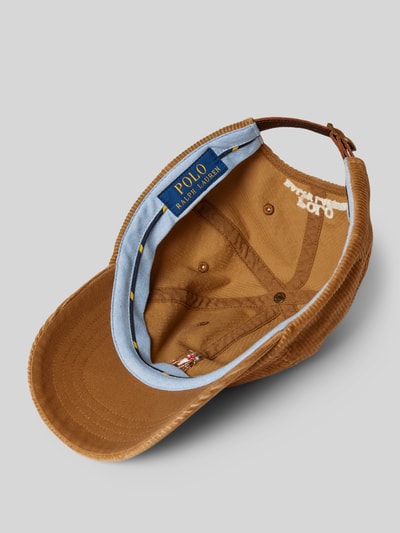 Peek & Cloppenburg Polo Ralph LaurenCap aus Cord mit Label-Stitching in camel Bestseller