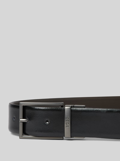 Peek & Cloppenburg BOSSLedergürtel mit Label-Gravur Modell 'Otano' in black JETZT KAUFEN