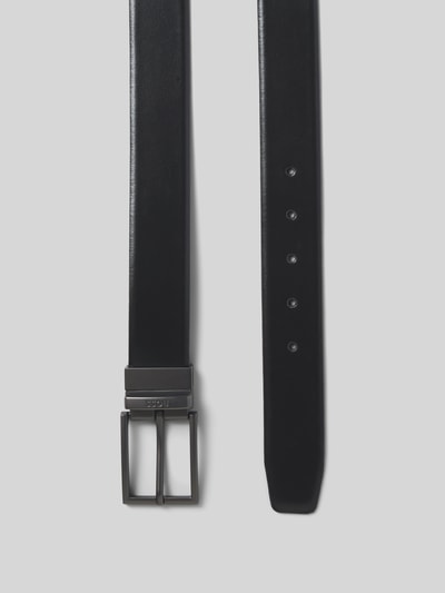 Peek & Cloppenburg BOSSLedergürtel mit Label-Gravur Modell 'Otano' in black JETZT KAUFEN