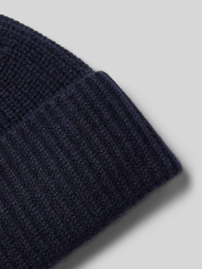 Peek & Cloppenburg MCNEALMütze aus reinem Kaschmir mit Label-Detail in marine Bis zu 65% Rabatt