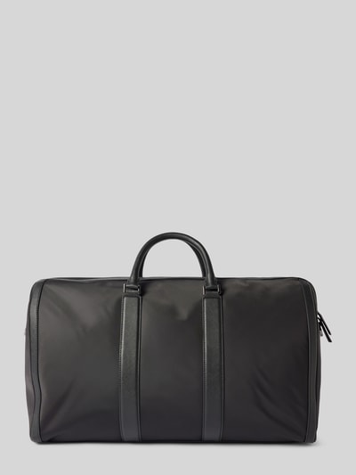 Peek & Cloppenburg BOSSDuffle Bag mit Label-Applikation Modell 'Holdall' in black Vierteljährliche Förderung