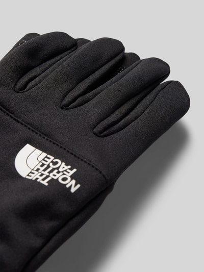 Peek & Cloppenburg The North FaceHandschuhe mit Label-Print Modell 'ETIP' in weiss Super Rabatt