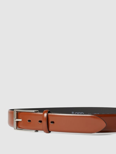 Peek & Cloppenburg Lloyd Men's BeltsLedergürtel mit Dornschließe in cognac Fabrikladen