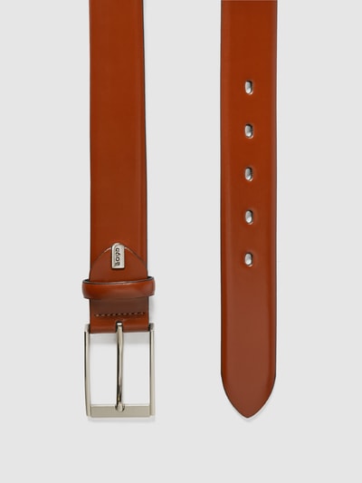 Peek & Cloppenburg Lloyd Men's BeltsLedergürtel mit Dornschließe in cognac Fabrikladen