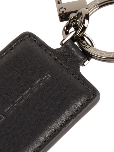 Peek & Cloppenburg Porsche DesignSchlüsselanhänger aus Leder in black Begrenzt auf 3 Tage