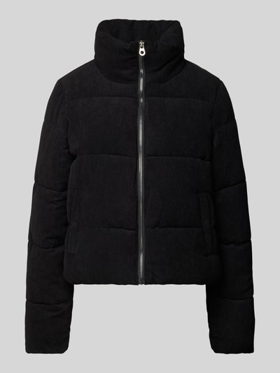 Peek & Cloppenburg OnlyRegular Fit Steppjacke aus Cord Modell 'NEWDOLLY' in metallic black Auslauf