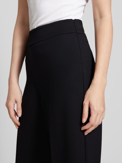 Peek & Cloppenburg OPUSWide Leg Stoffhose mit Bügelfalten Modell 'Misha city' in black Verkauf