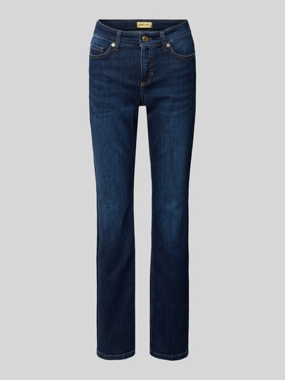 Peek & Cloppenburg CambioStraight Leg Jeans im 5-Pocket-Design Modell 'PIPER' in dunkelblau im Angebot