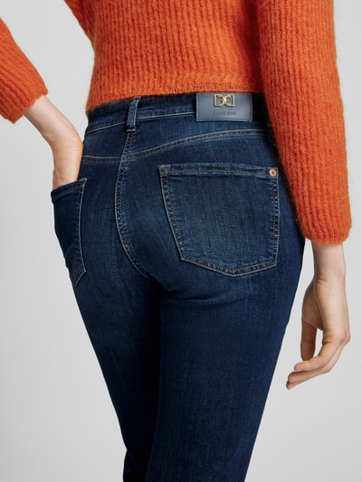 Peek & Cloppenburg CambioStraight Leg Jeans im 5-Pocket-Design Modell 'PIPER' in dunkelblau im Angebot